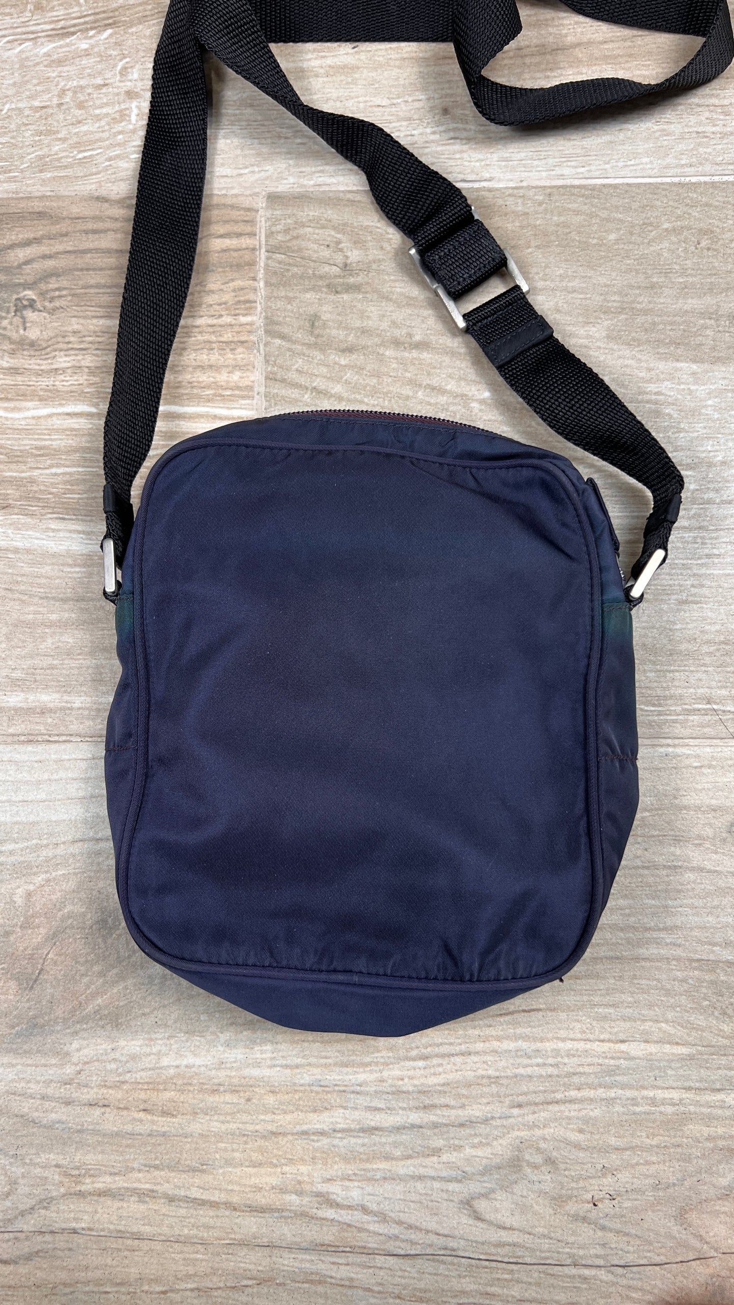Prada Sport Bag Vintage 2000's Dark Blue - cloakerstore