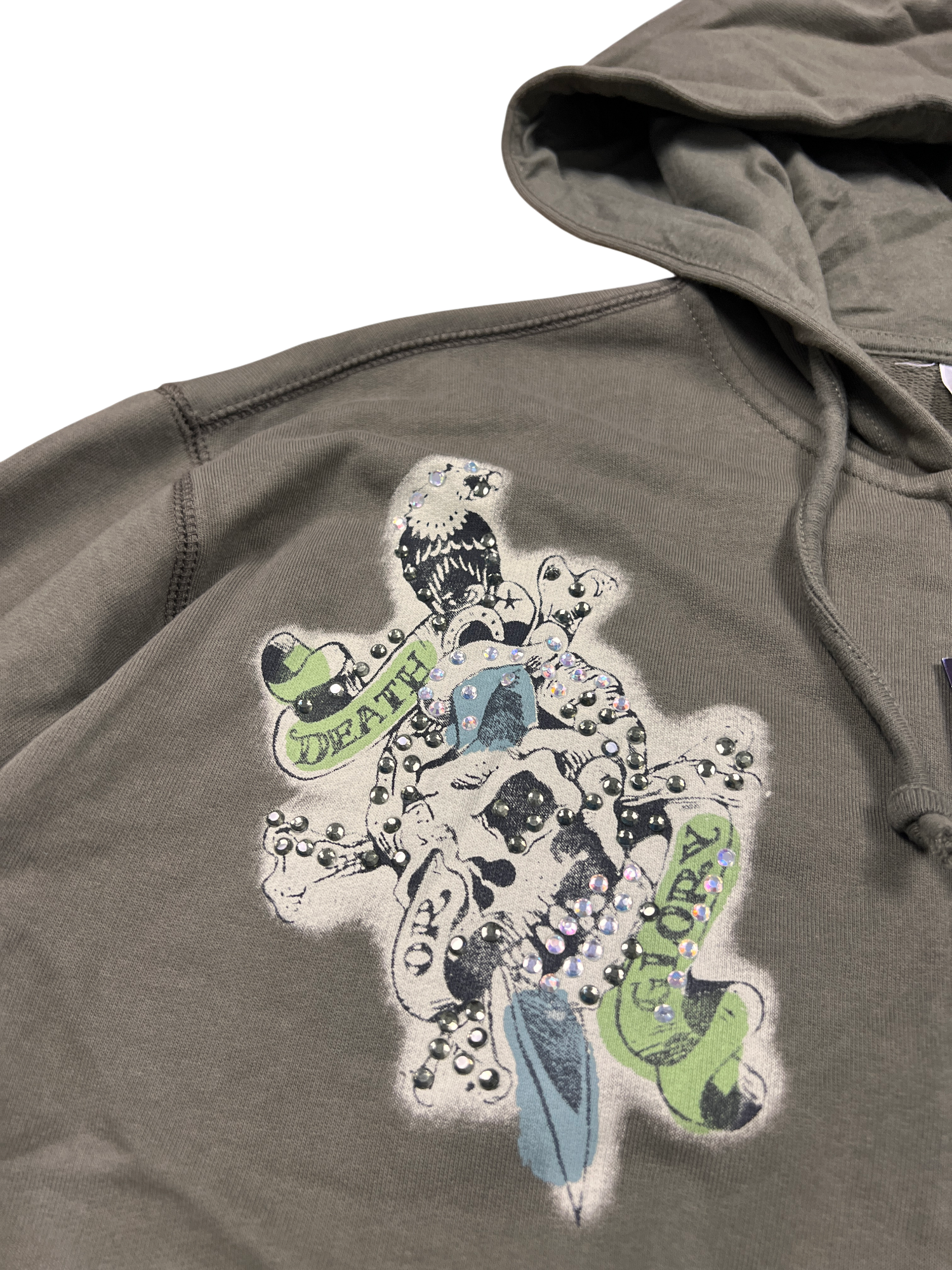 Ed Hardy Dead Before Glory Hoodie - cloakerstore