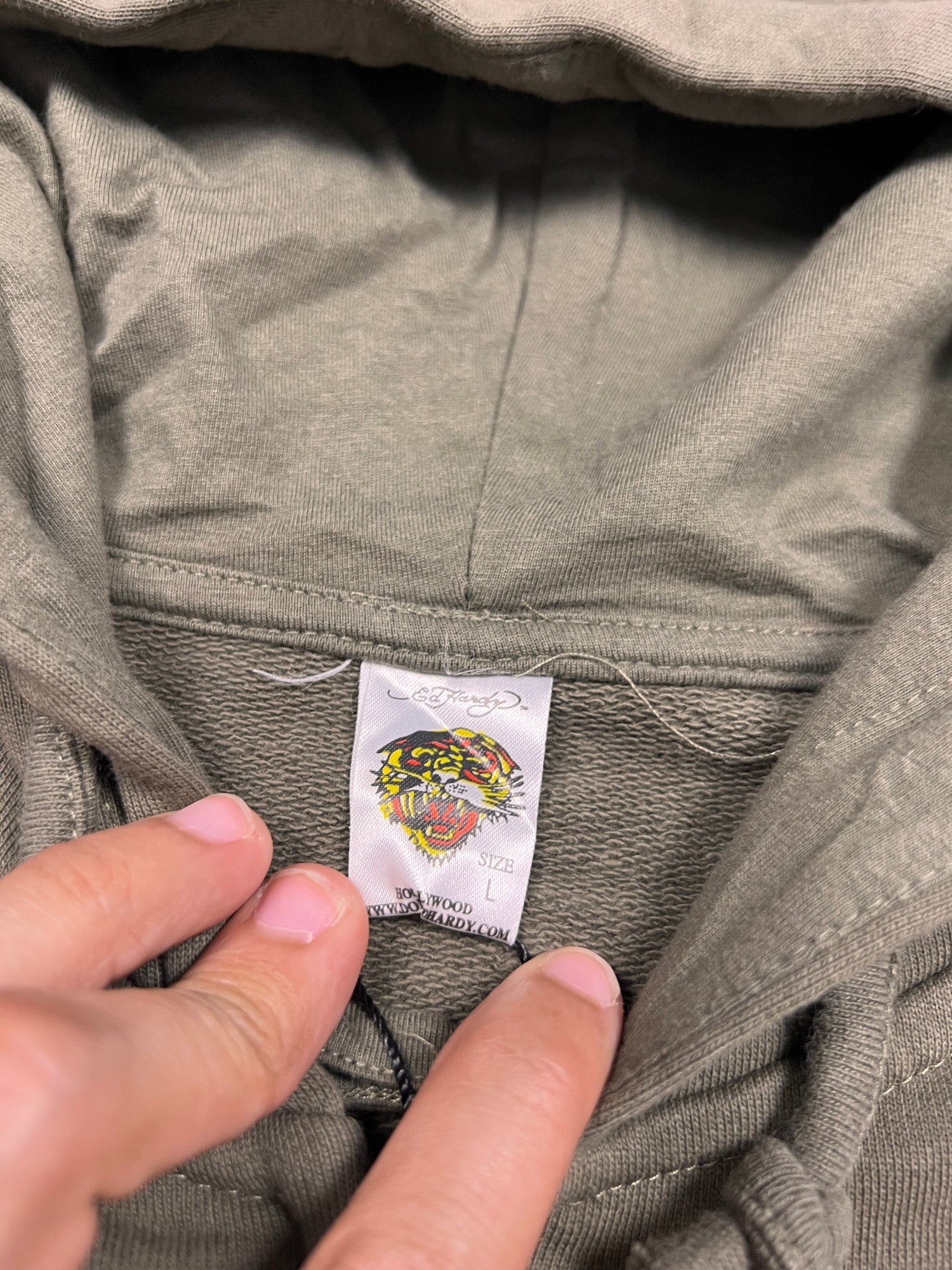 Ed Hardy Dead Before Glory Hoodie - cloakerstore