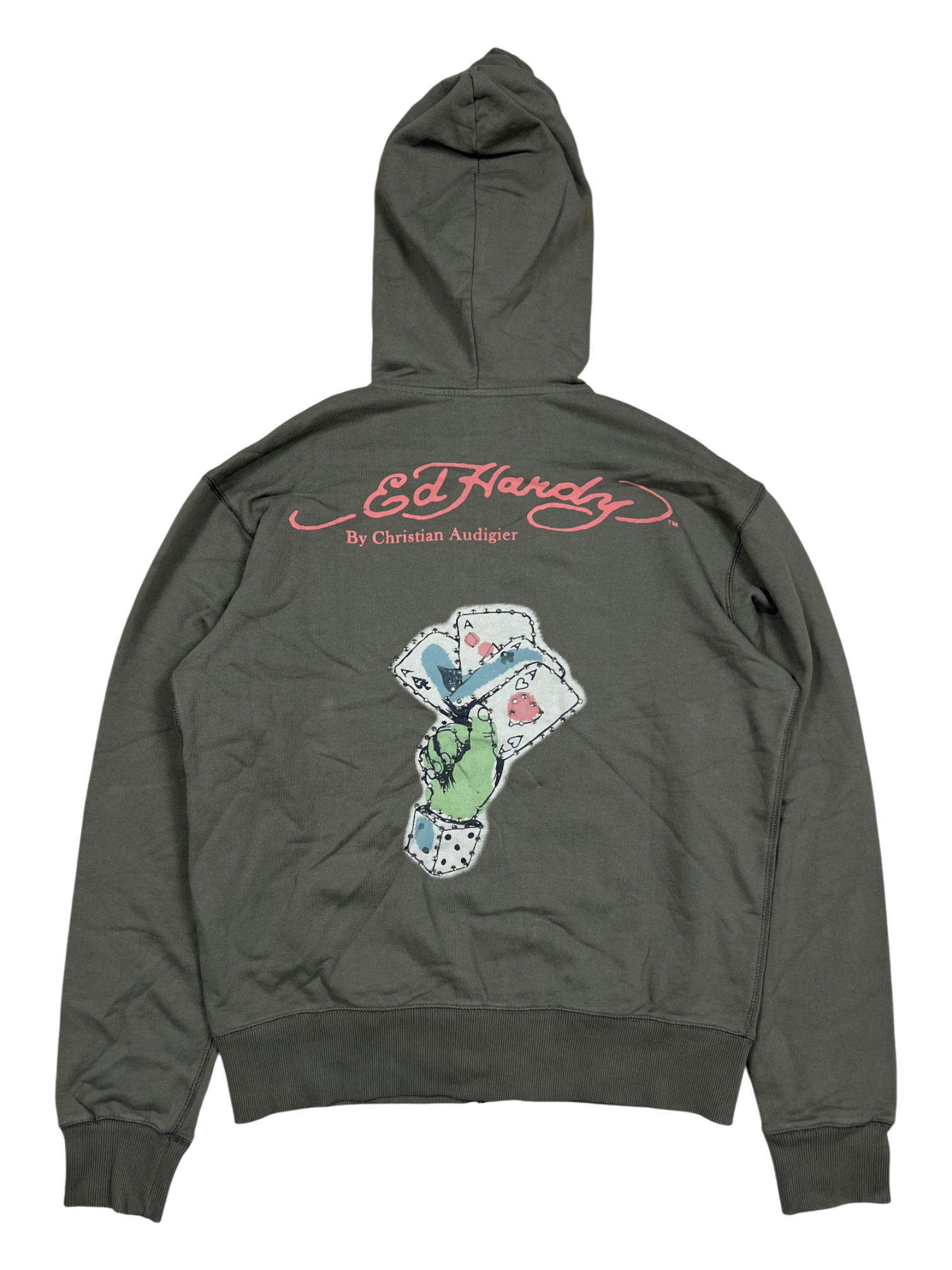 Ed Hardy Dead Before Glory Hoodie - cloakerstore
