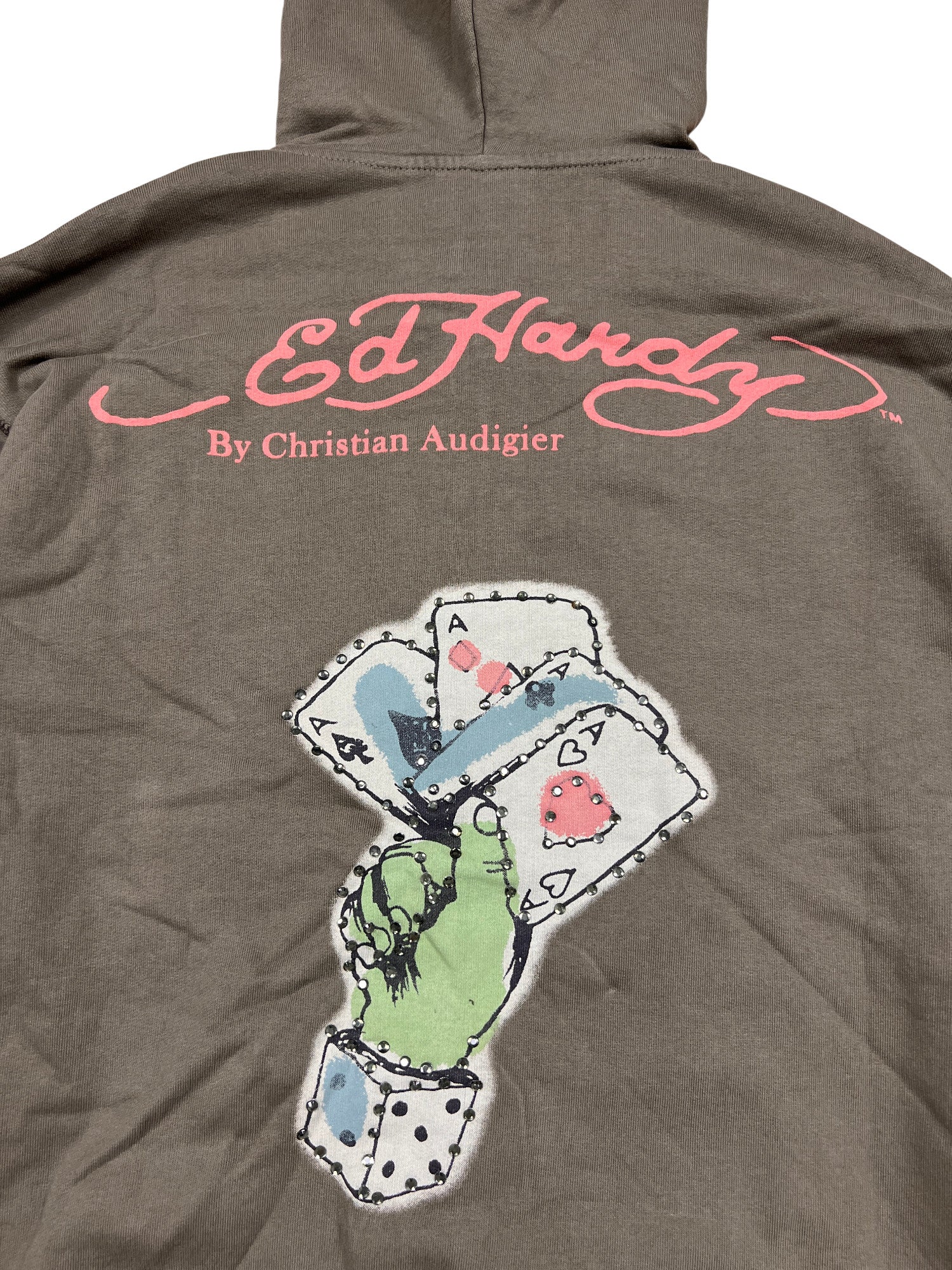Ed Hardy Dead Before Glory Hoodie - cloakerstore
