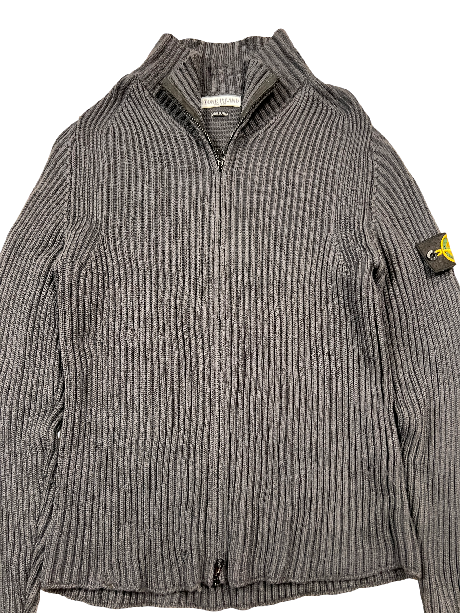 Stone Island Jersey Zip Black - cloakerstore