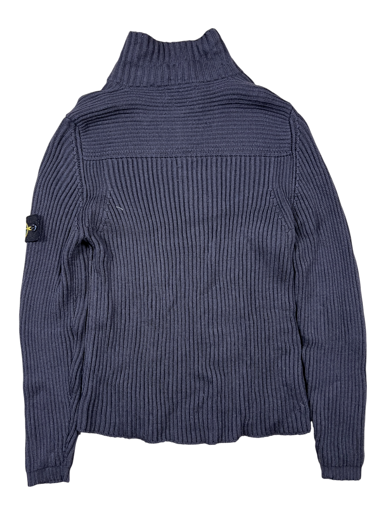 Stone Island Jersey Zip Black - cloakerstore
