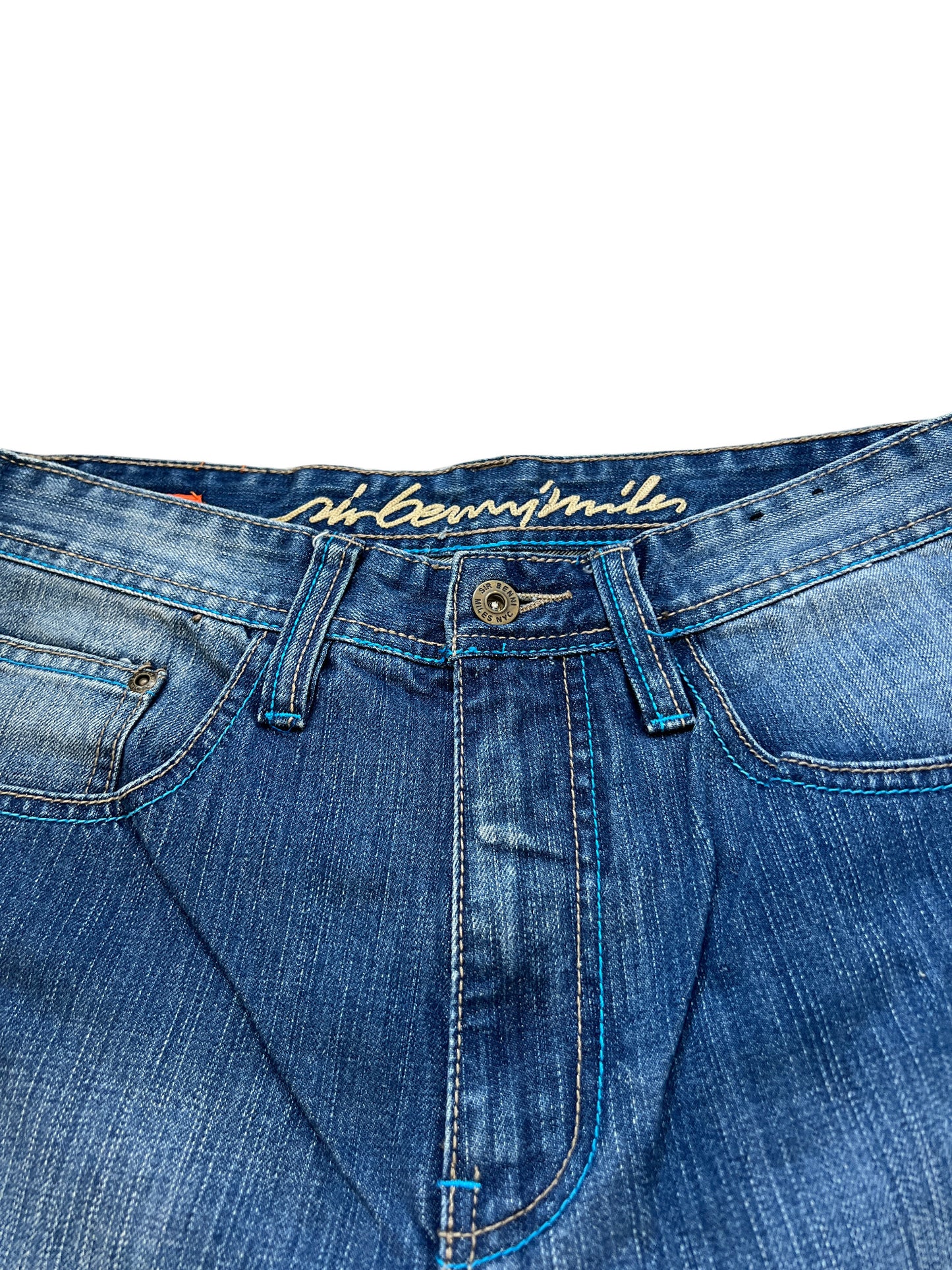 Sir Benni Miles Jorts Baggy Fit Premium Pockets Denim Vintage Retro - cloakerstore