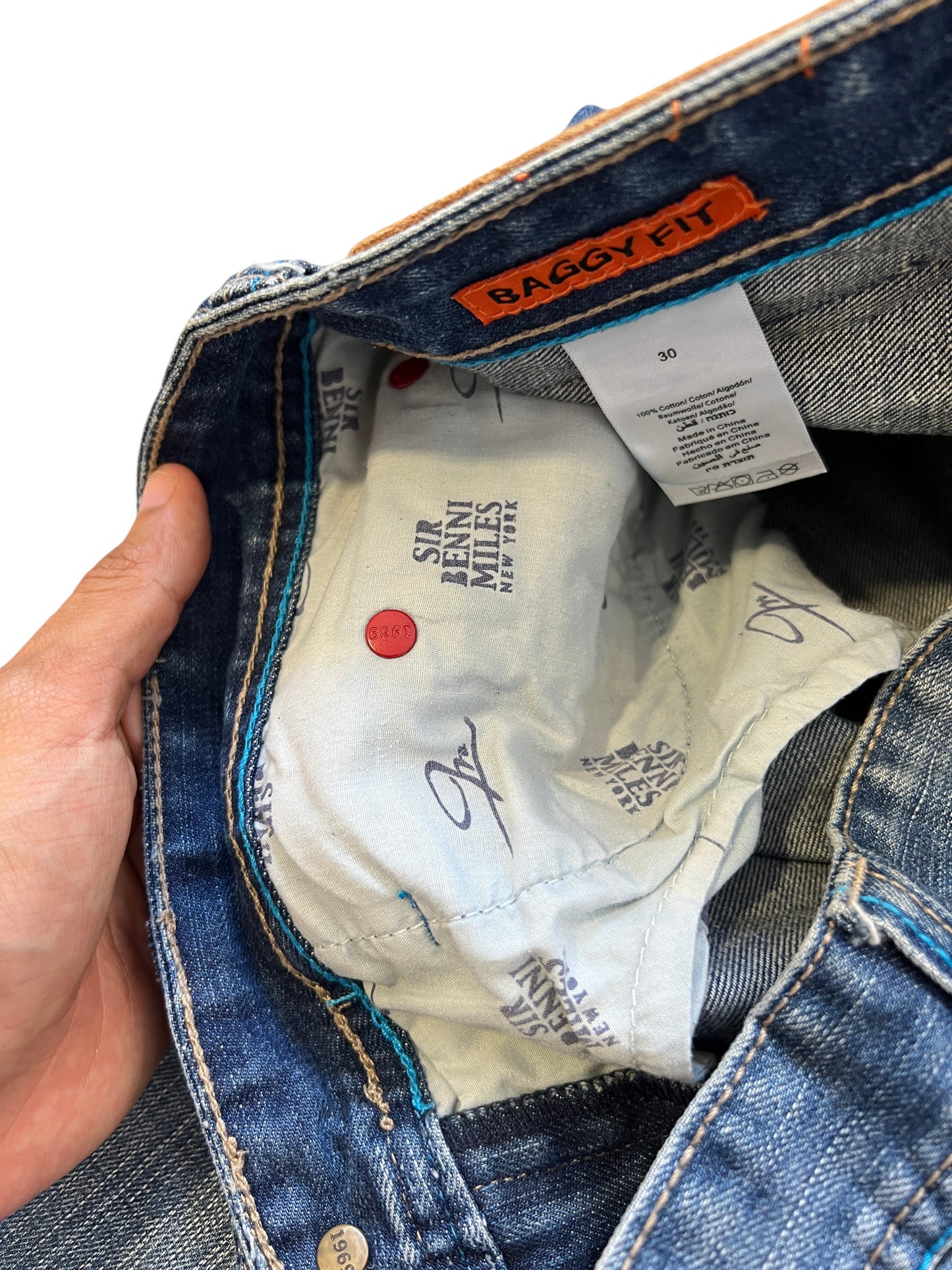 Sir Benni Miles Jorts Baggy Fit Premium Pockets Denim Vintage Retro - cloakerstore