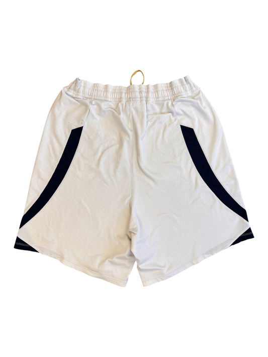 Nike Shorts Baggy Sport White Black 2000's NikeFit