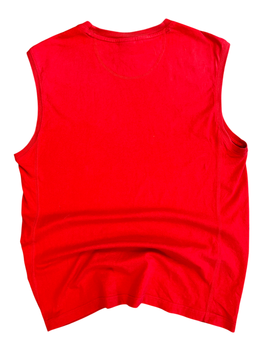 Nike Tank Top Red 2000's Vintage Old tag - cloakerstore