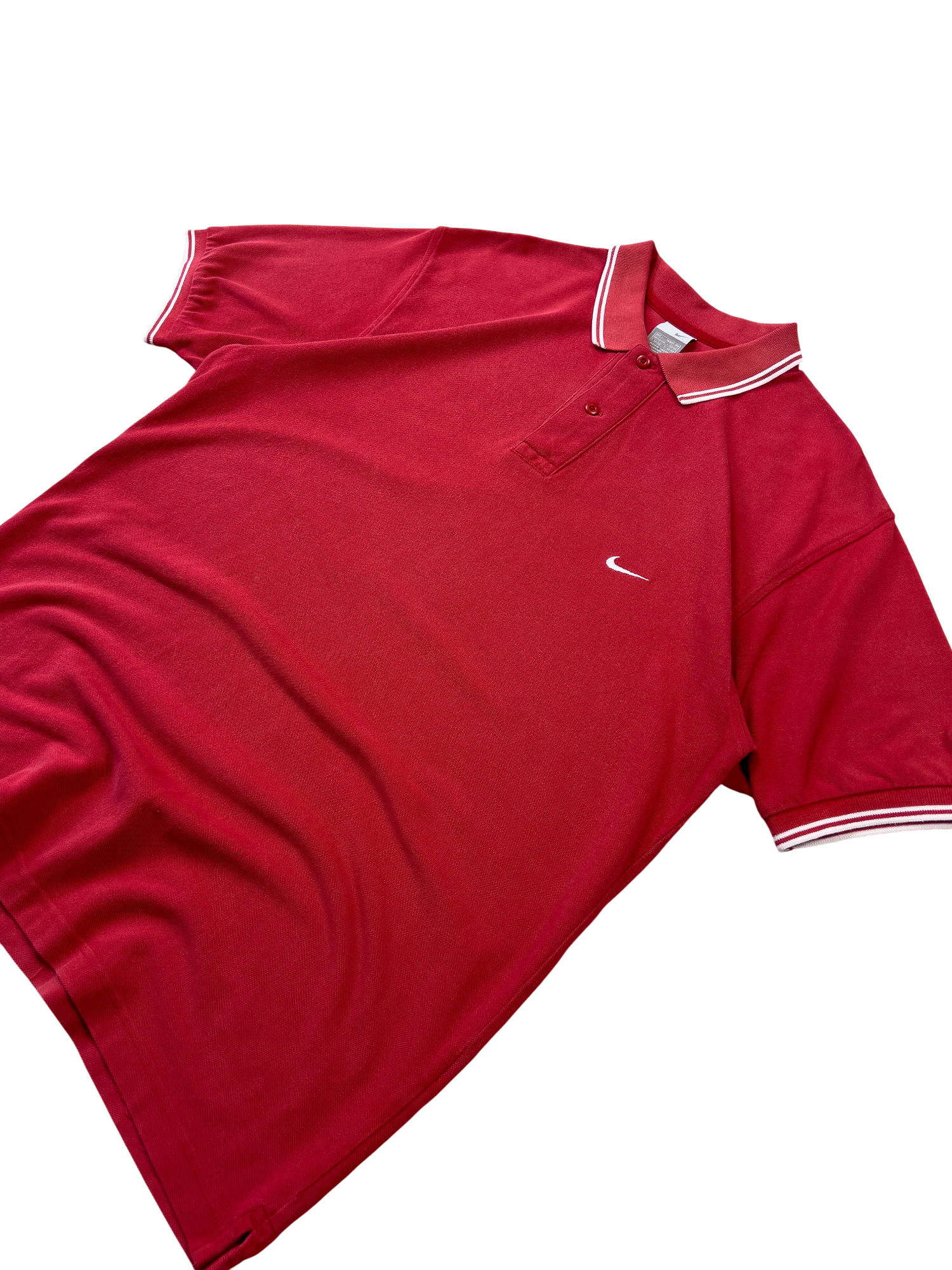 Nike Polo Vintage Red - cloakerstore