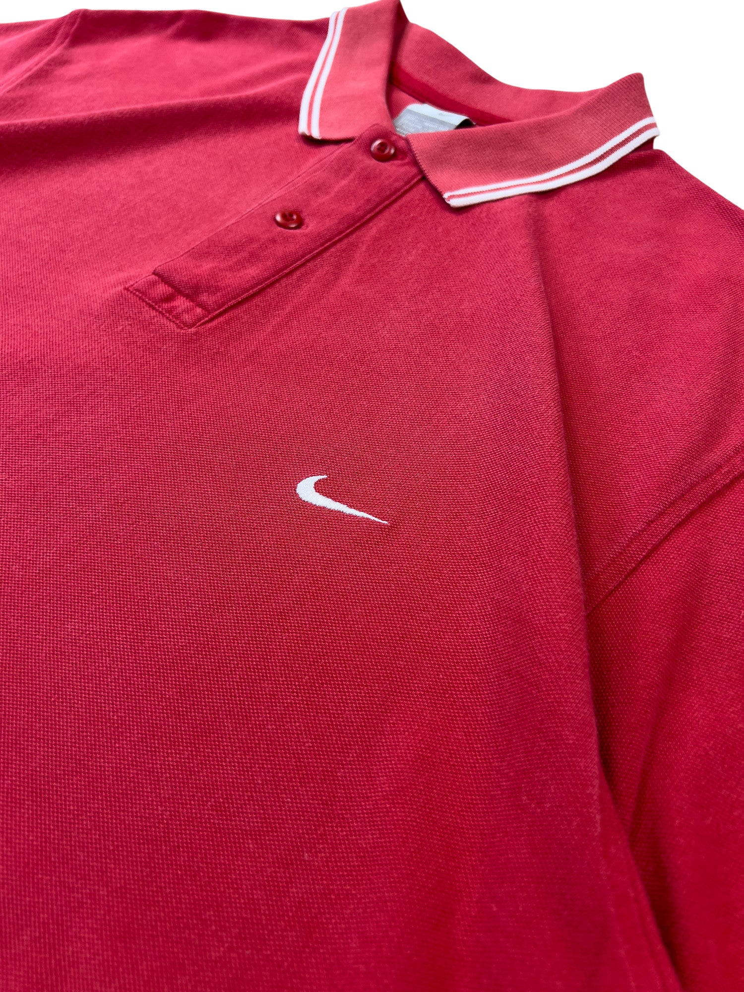 Nike Polo Vintage Red - cloakerstore