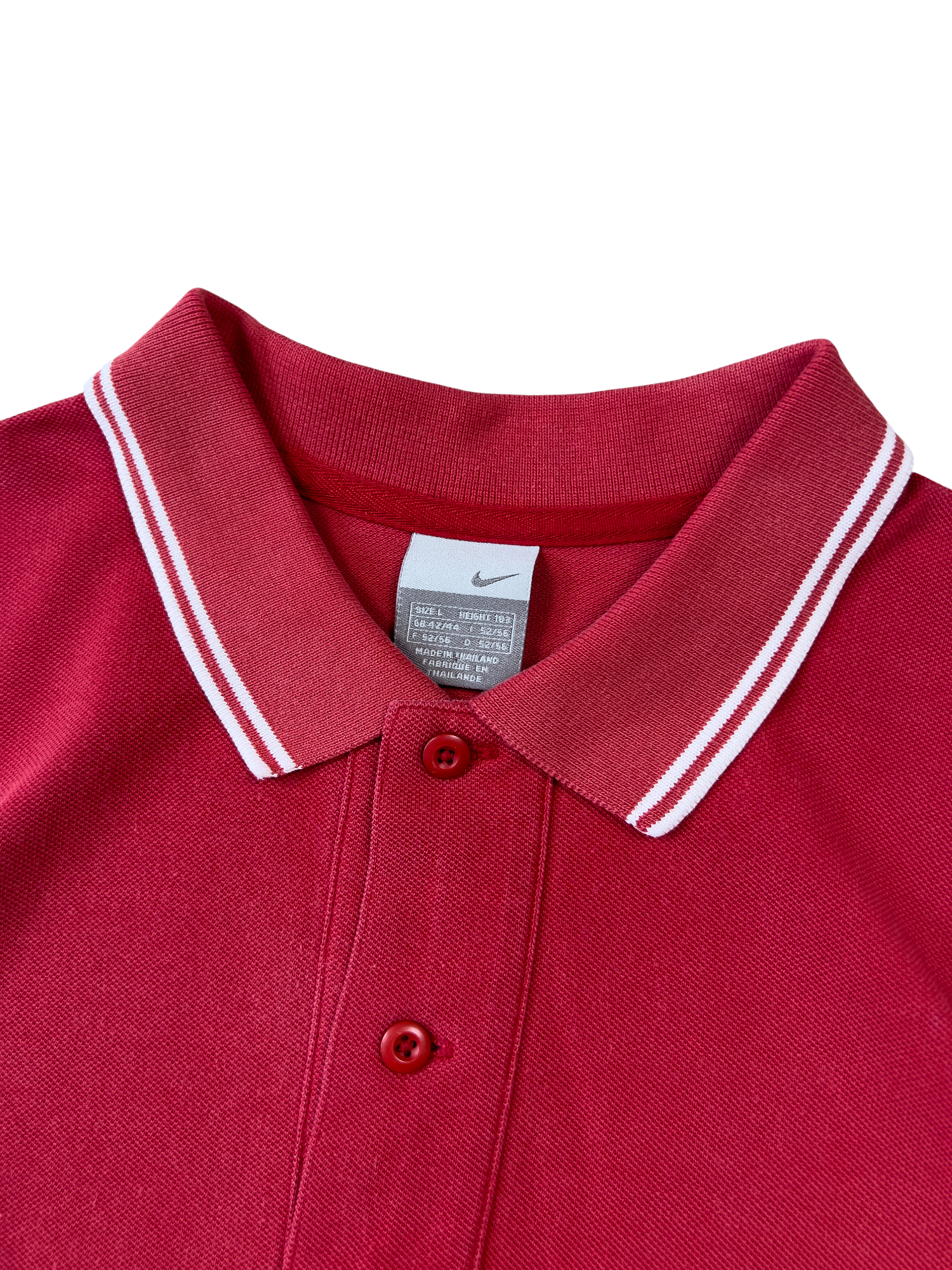 Nike Polo Vintage Red - cloakerstore