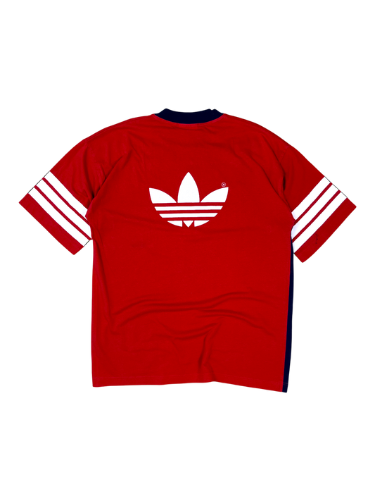 Adidas T-shirt Vintage Baggy Boxy Fit - cloakerstore
