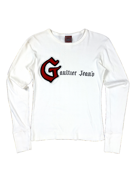 Jean Paul Gaultier Top Long Sleeve White - cloakerstore