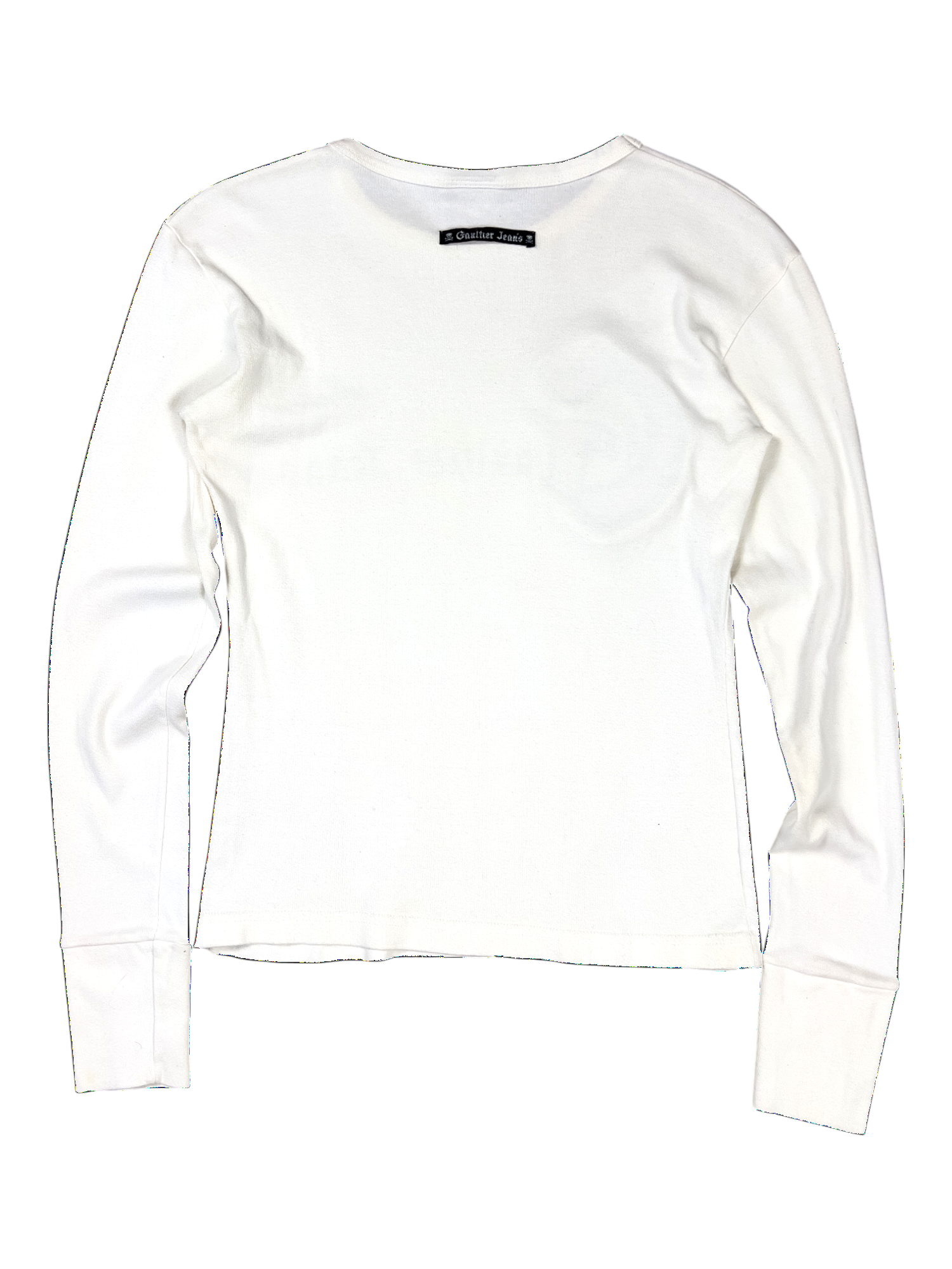 Jean Paul Gaultier Top Long Sleeve White - cloakerstore