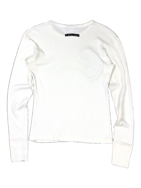 Jean Paul Gaultier Top Long Sleeve White - cloakerstore