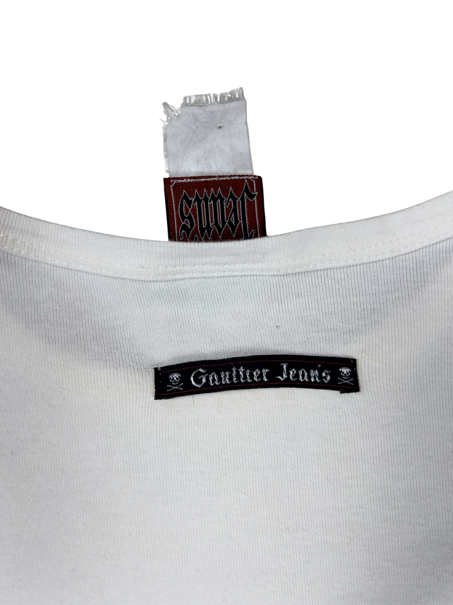 Jean Paul Gaultier Top Long Sleeve White