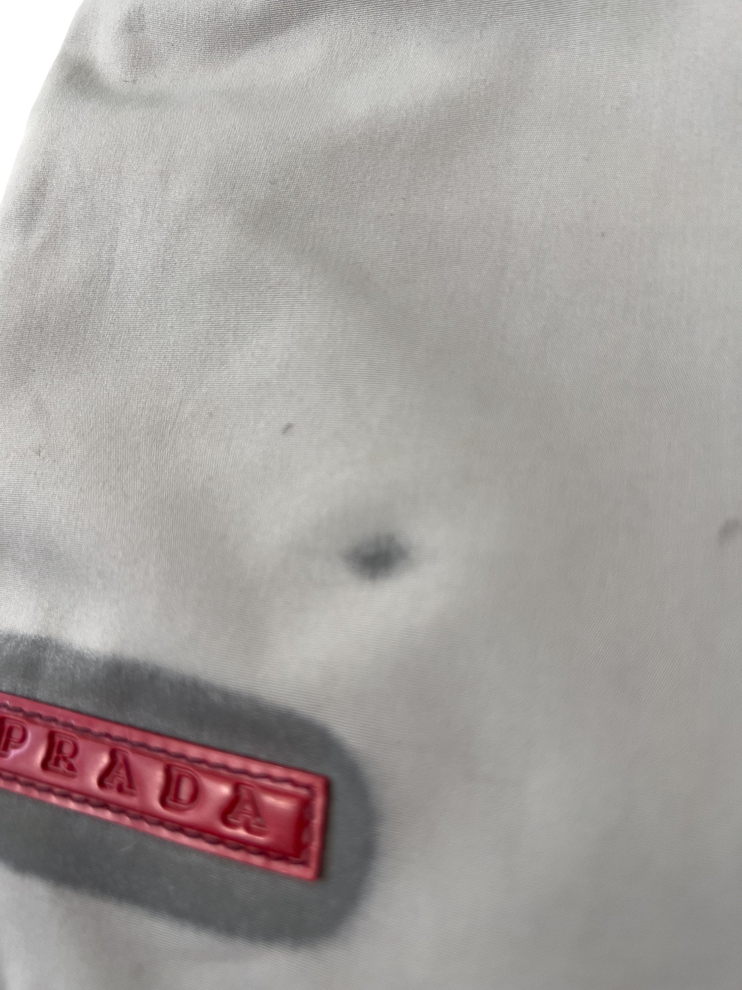 Prada Sports Tote Bag Nylon Gray