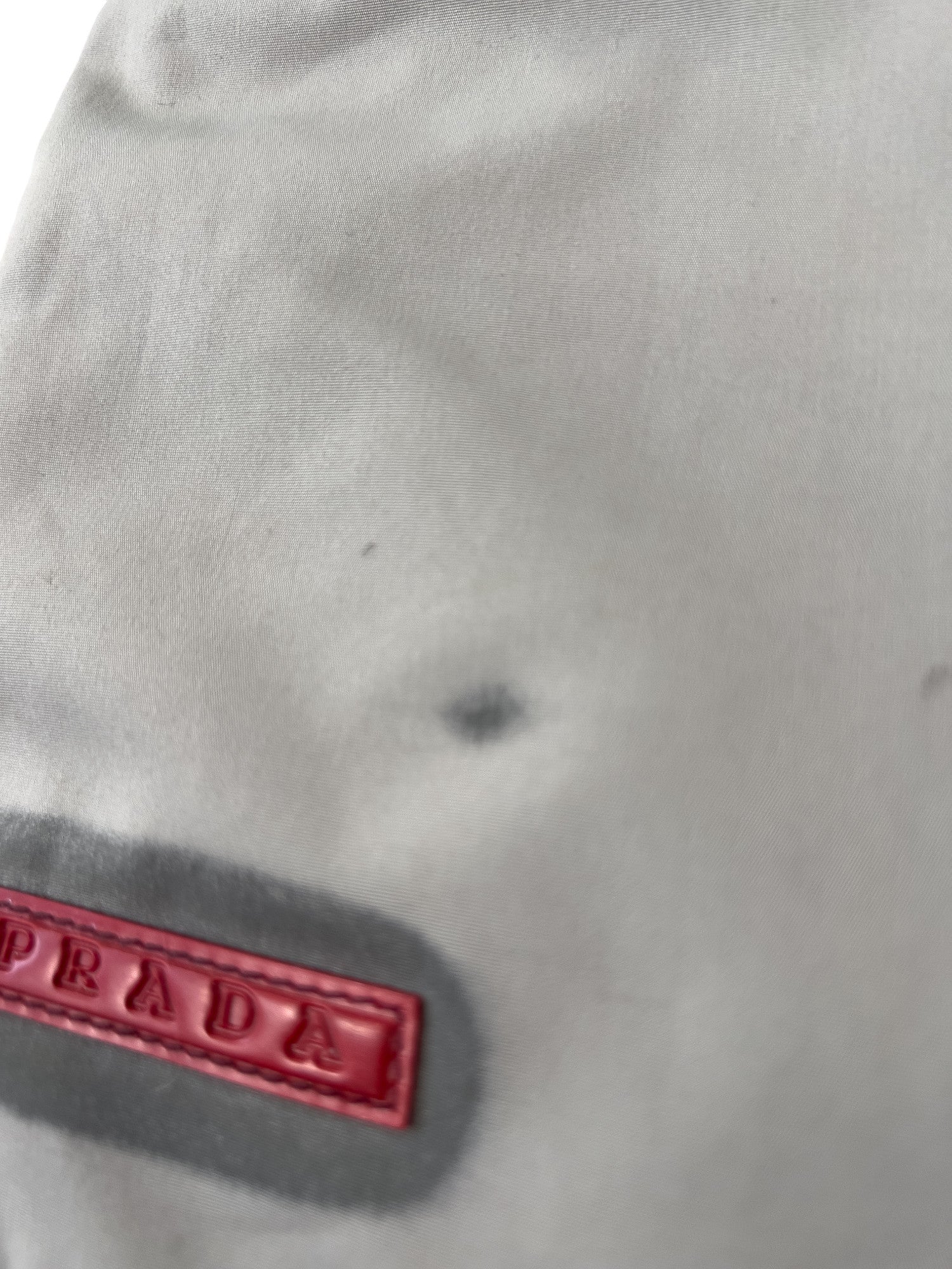 Prada Sports Tote Bag Nylon Gray - cloakerstore