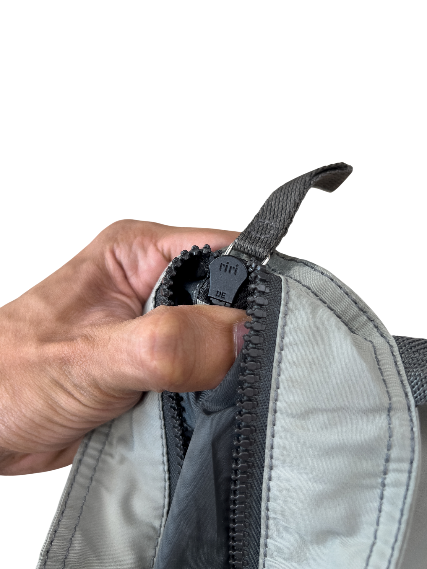 Prada Sports Tote Bag Nylon Gray
