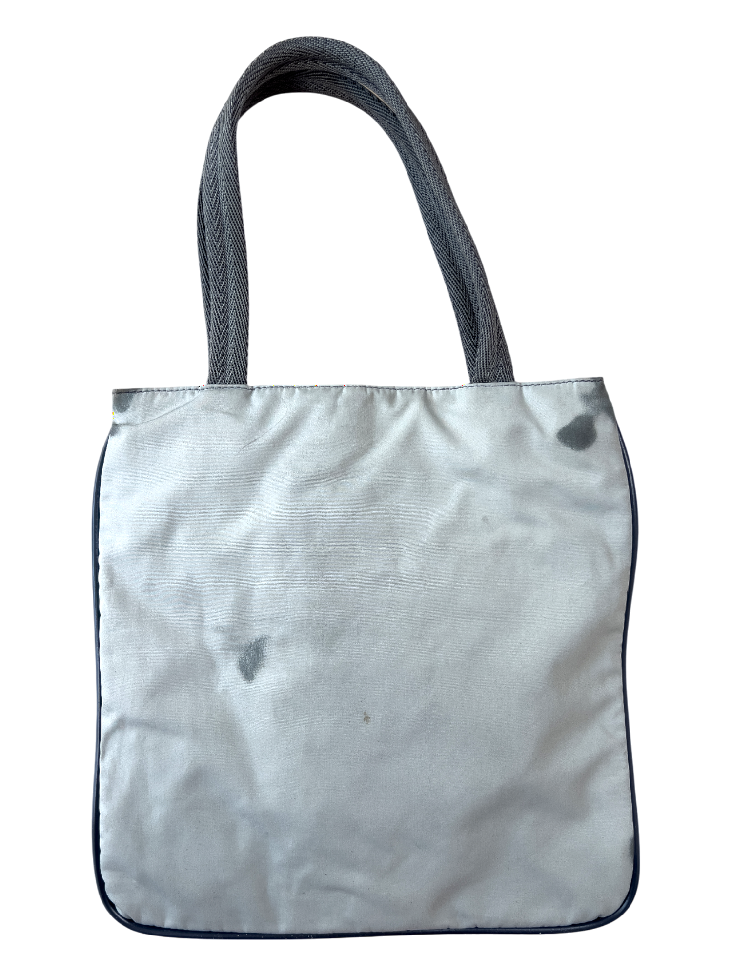 Prada Sports Tote Bag Nylon Gray - cloakerstore