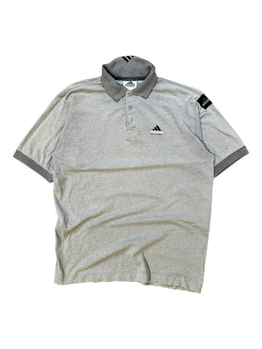 00's Adidas Equipment T-shirt Retro Gray - cloakerstore