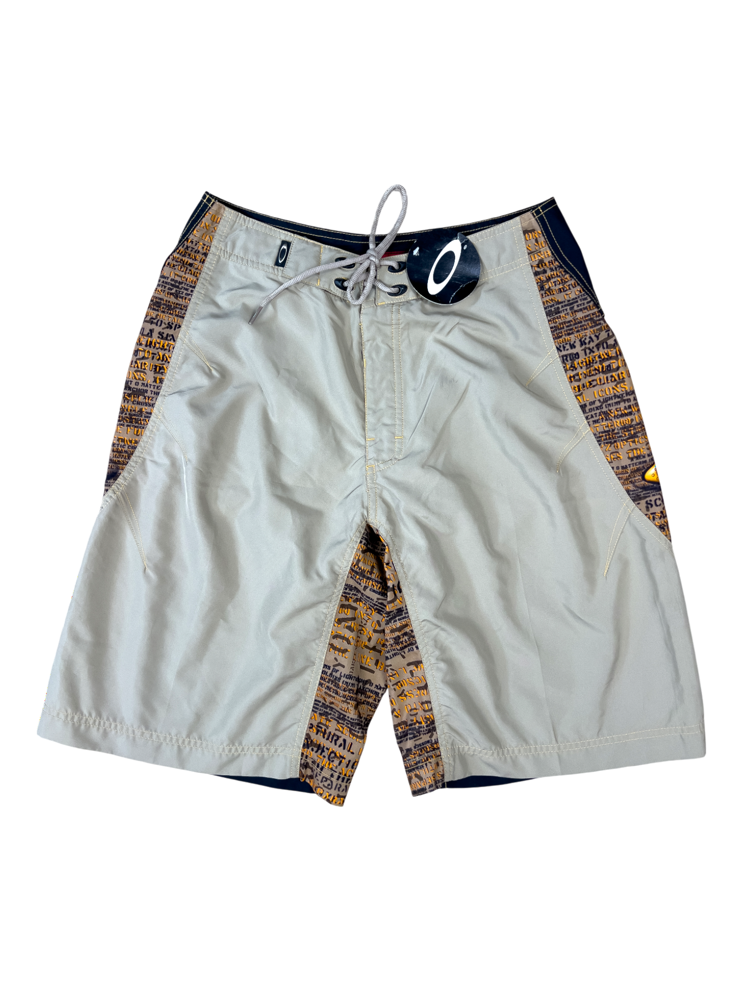 Oakley Plates 2.4 BoardShort New Khaki Baggy Deadstock - cloakerstore