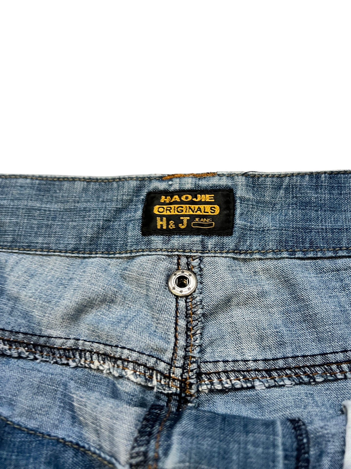 Baggy Jorts Multiple Pockets Denim Cargo - cloakerstore