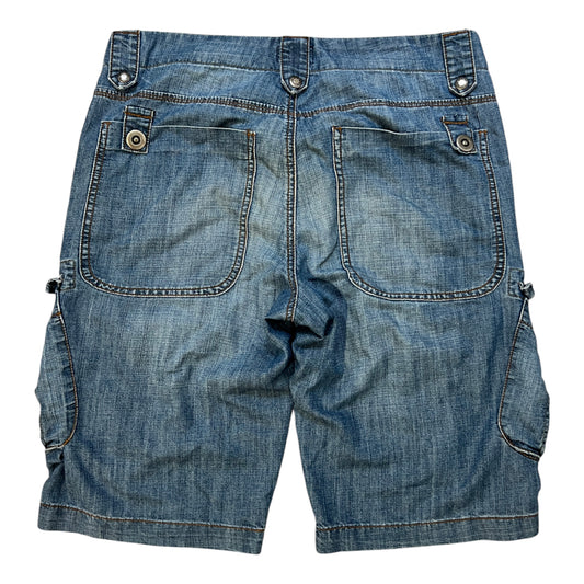 Baggy Jorts Multiple Pockets Denim Cargo - cloakerstore