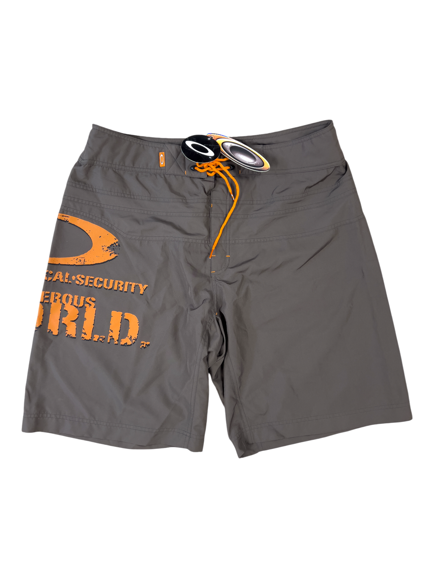 Oakley Cut-Out BoardShort Earth New With Tags Deadstock