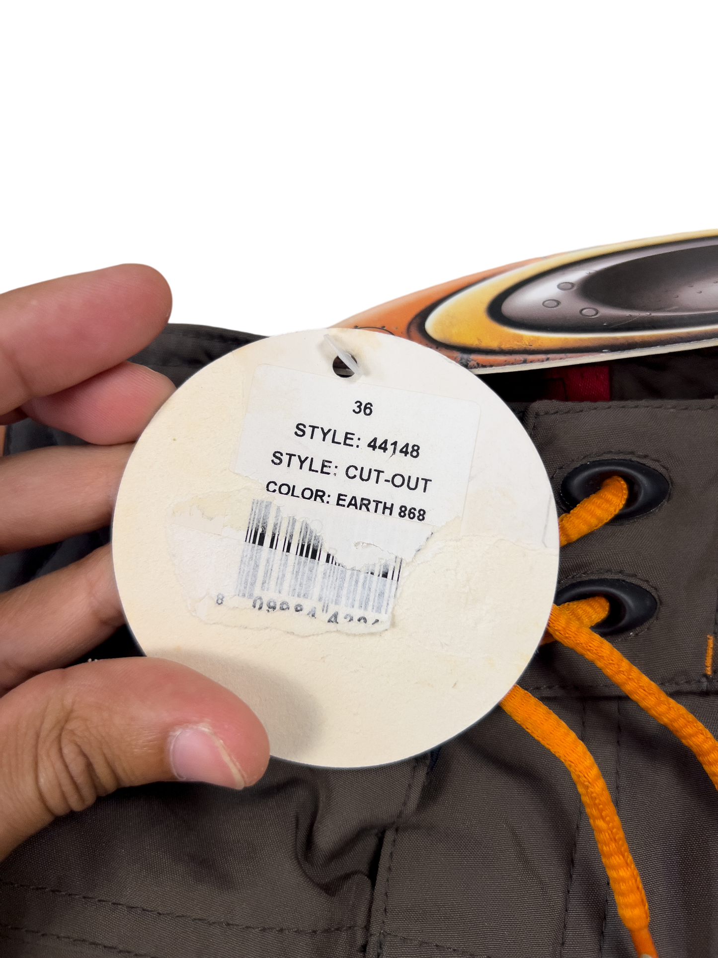 Oakley Cut-Out BoardShort Earth New With Tags Deadstock