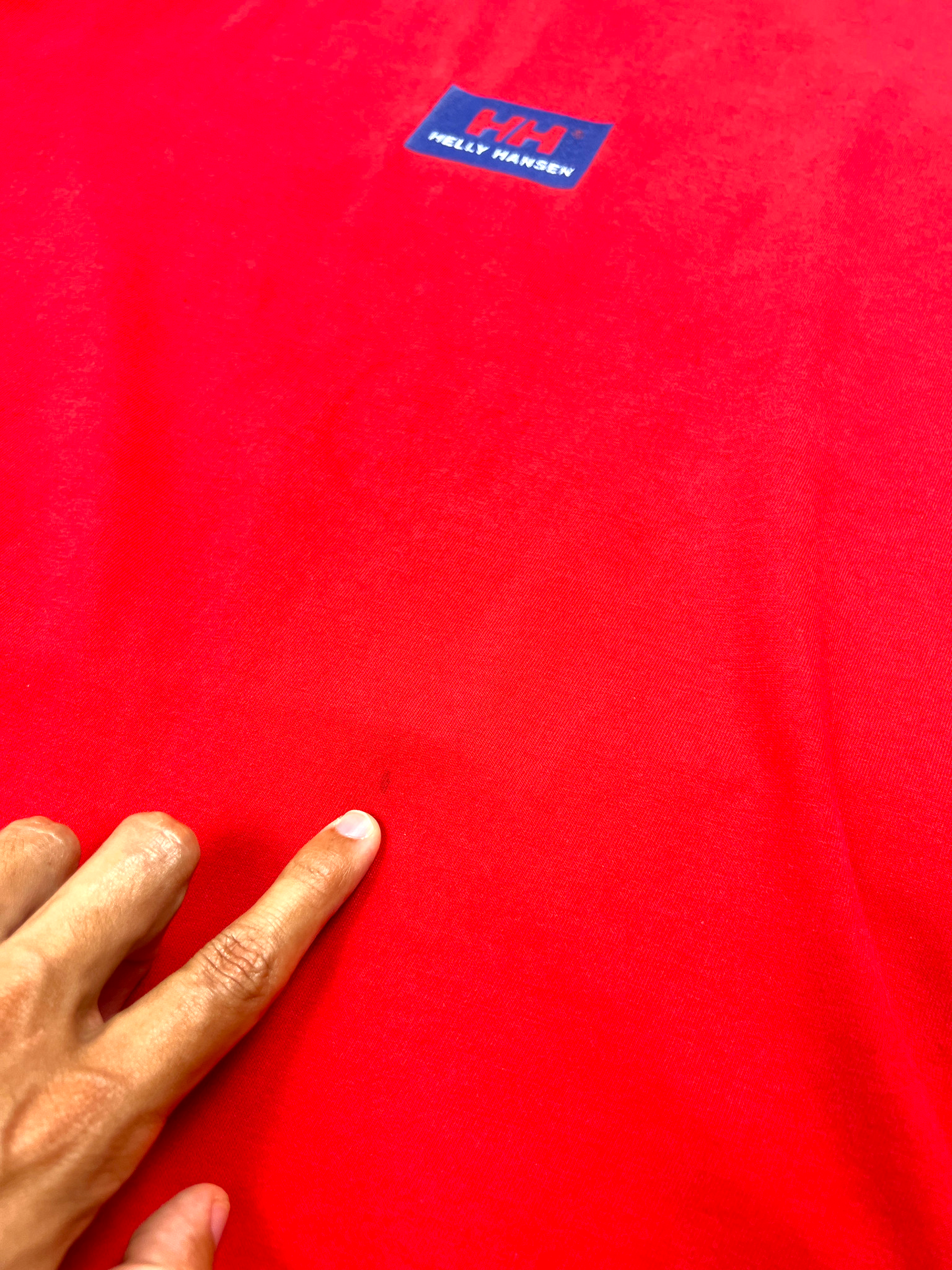 Helly Hansen T-shirt Vintage Red Heavy Weight Baggy 00's