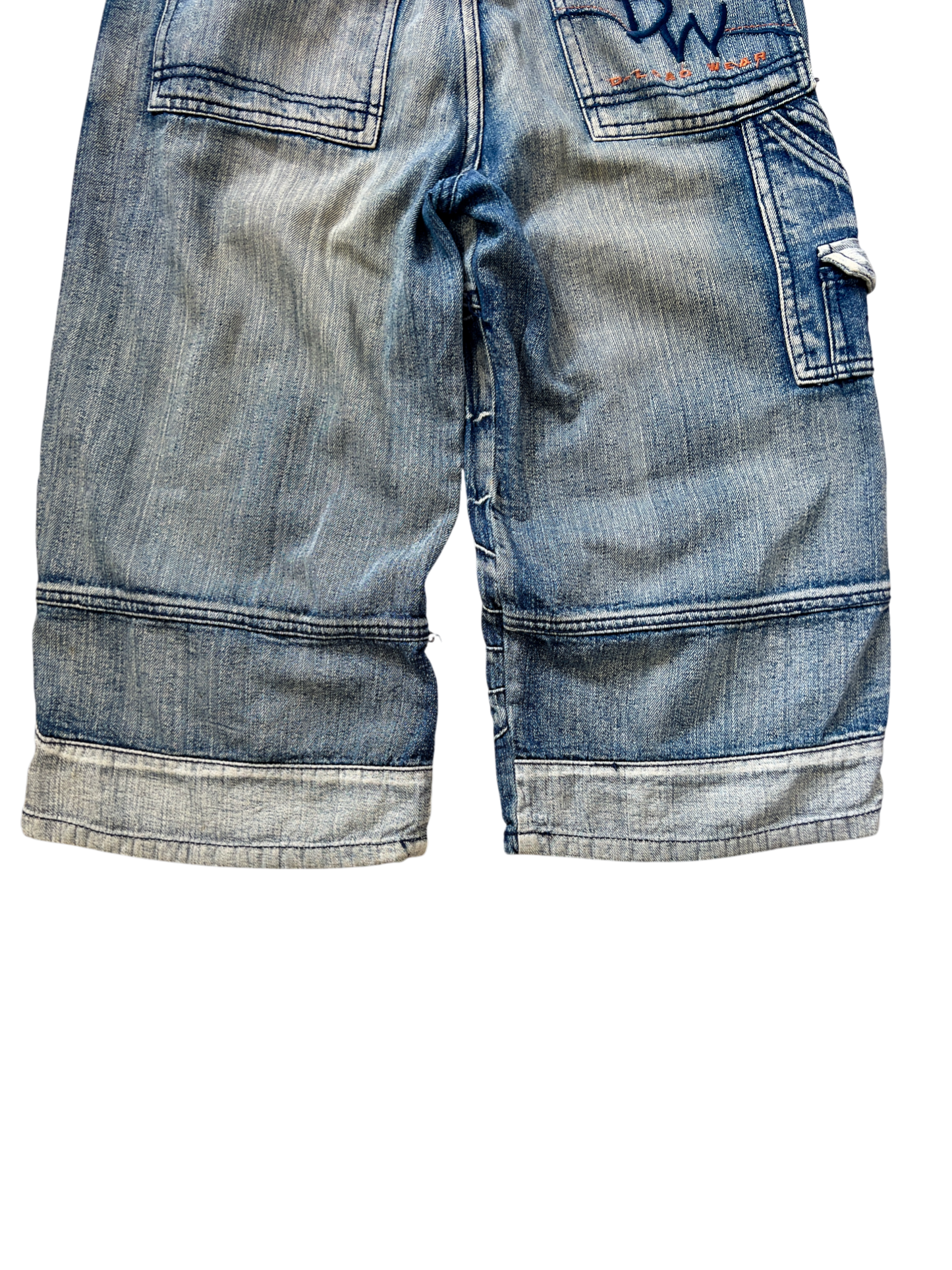 Y2K Denim Baggy Jorts Pirate
