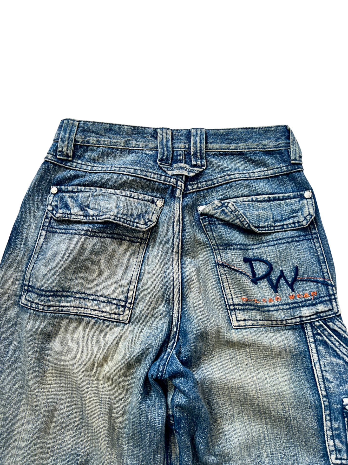 Y2K Denim Baggy Jorts Pirate
