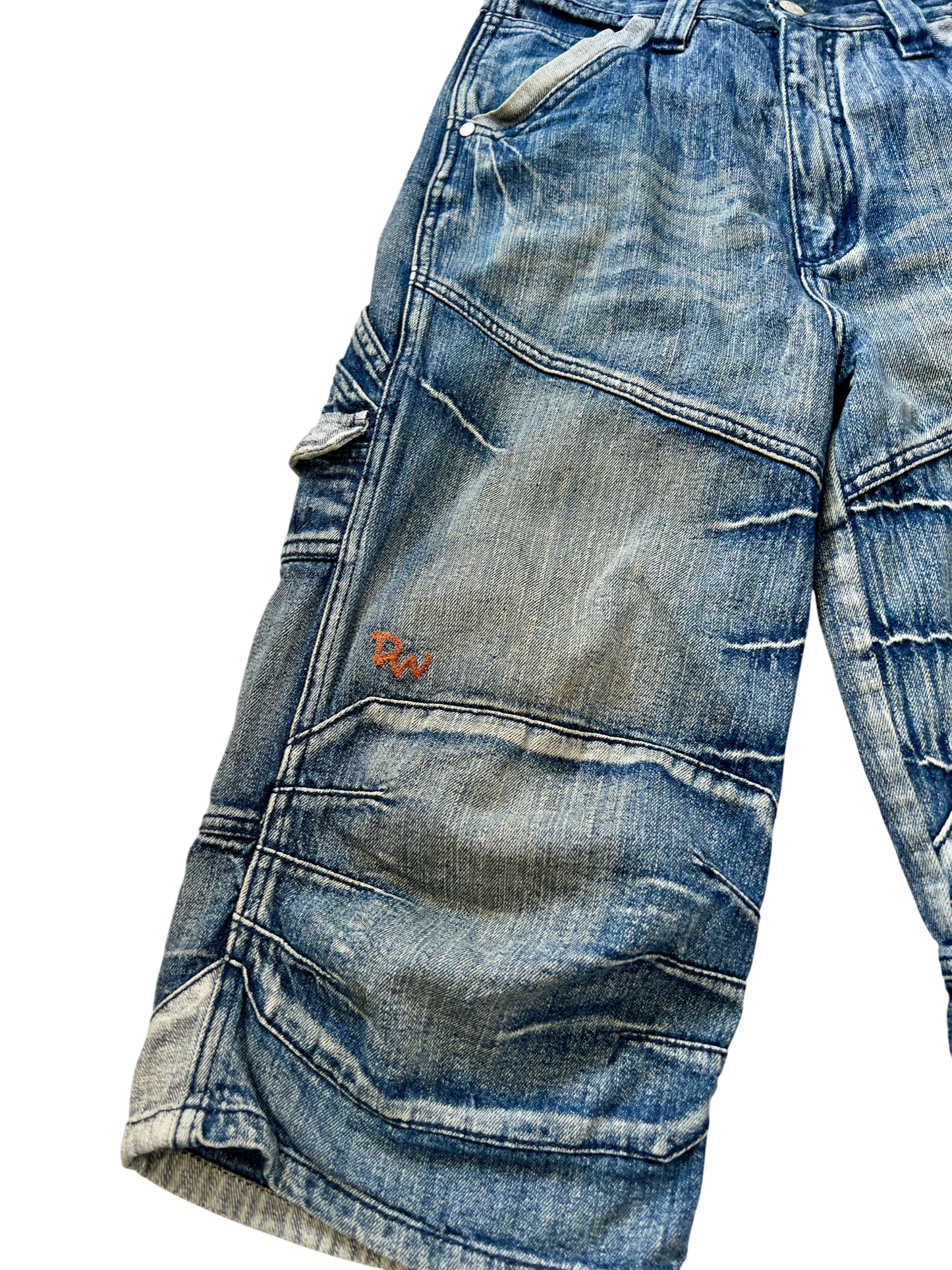 Y2K Denim Baggy Jorts Pirate