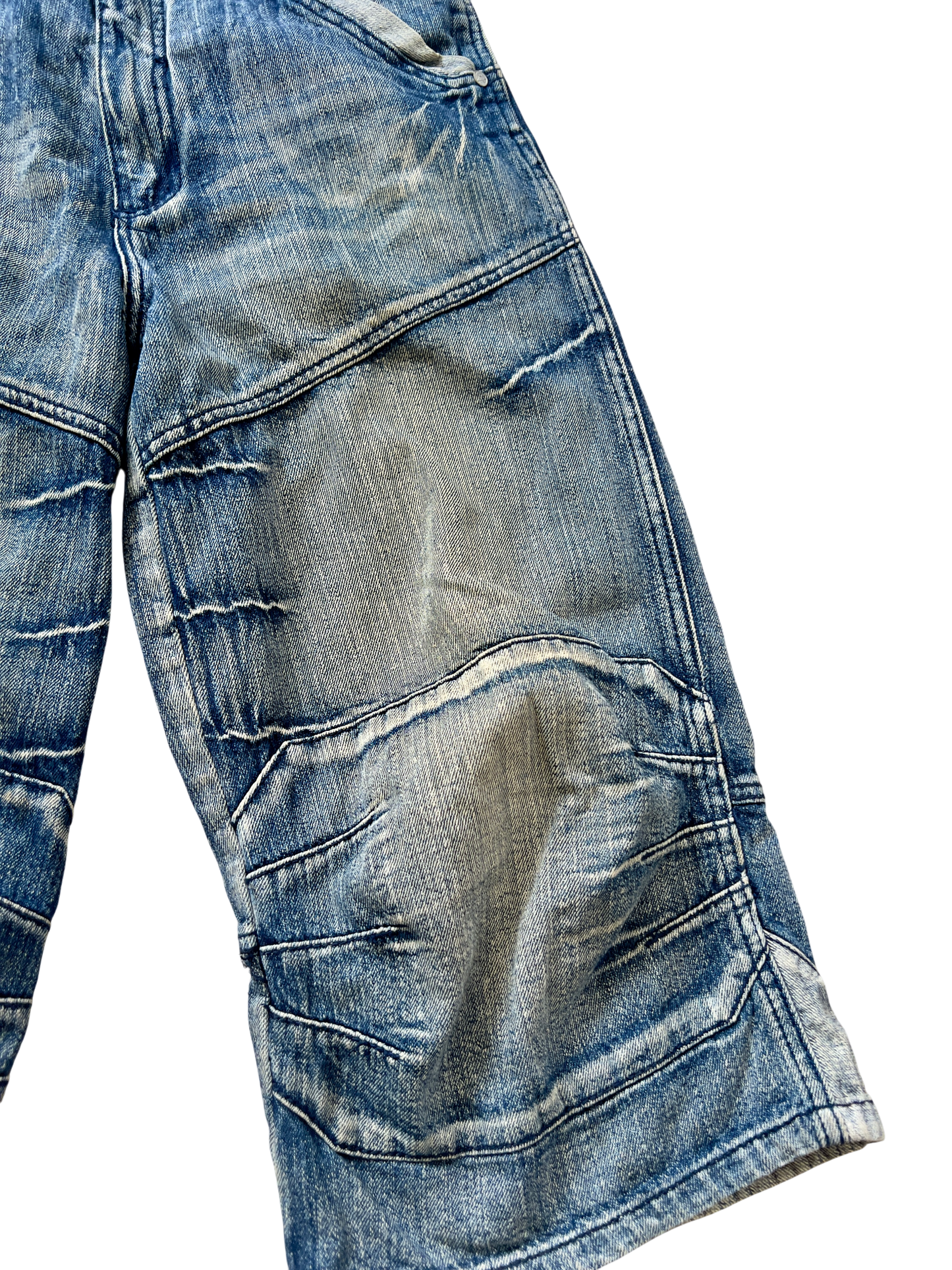 Y2K Denim Baggy Jorts Pirate