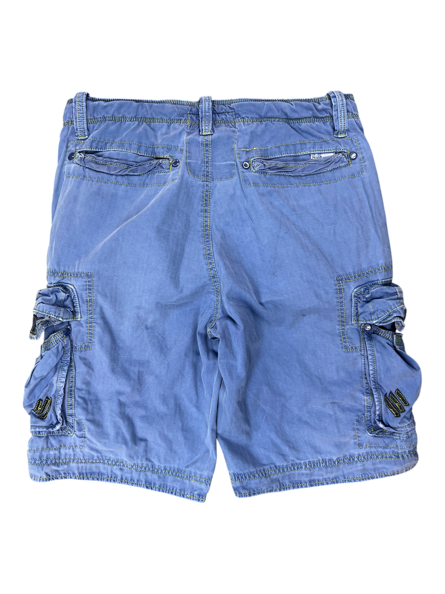Jorts Vintage Baggy Light Blue Cargo 00's