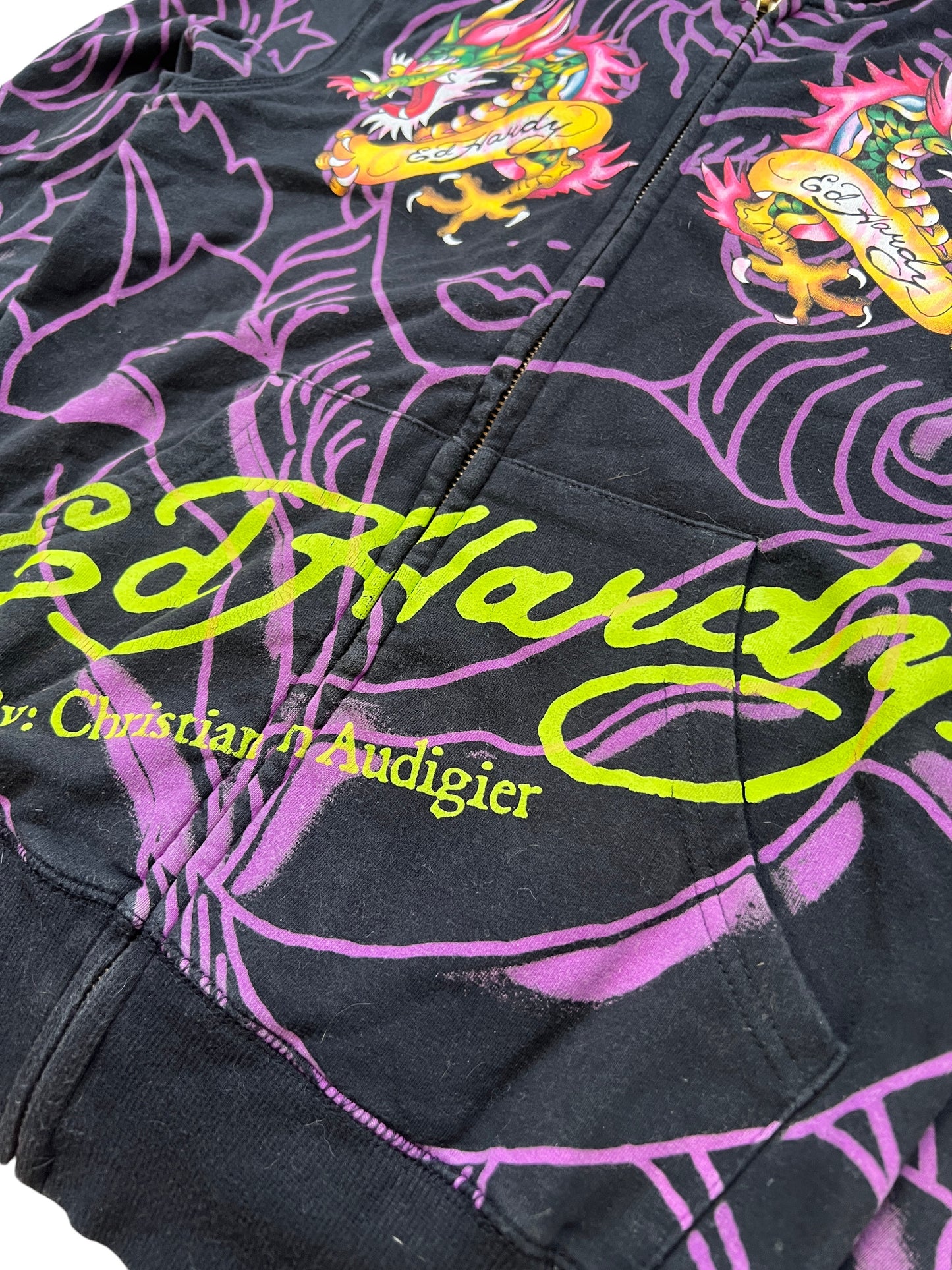 Ed Hardy Vintage Y2K Graphic Hoodie - cloakerstore
