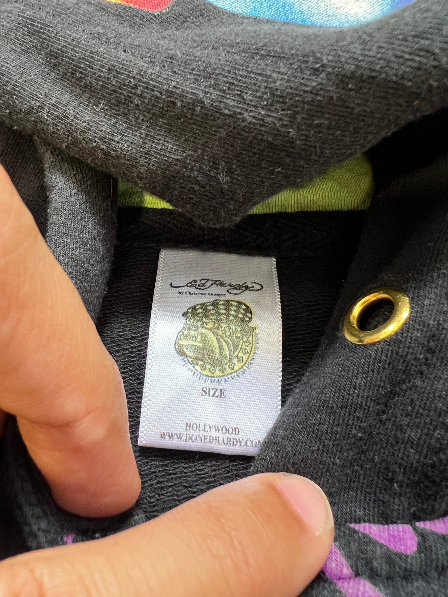 Ed Hardy Vintage Y2K Graphic Hoodie - cloakerstore