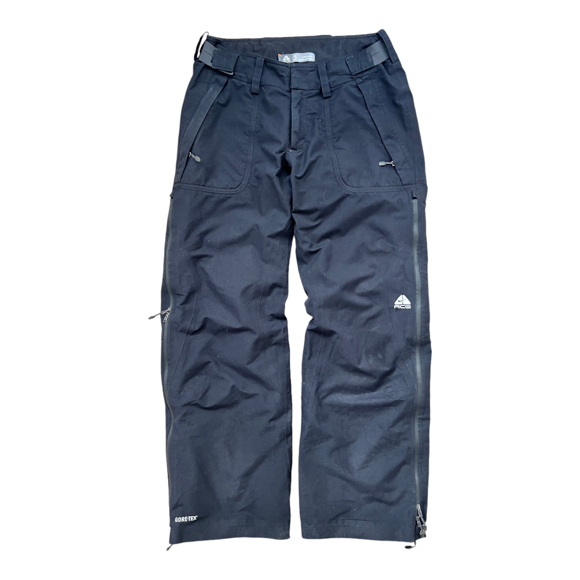 Nike ACG Gore-Tex Pant 3 Layer Multiple Zip Gorpcore - cloakerstore