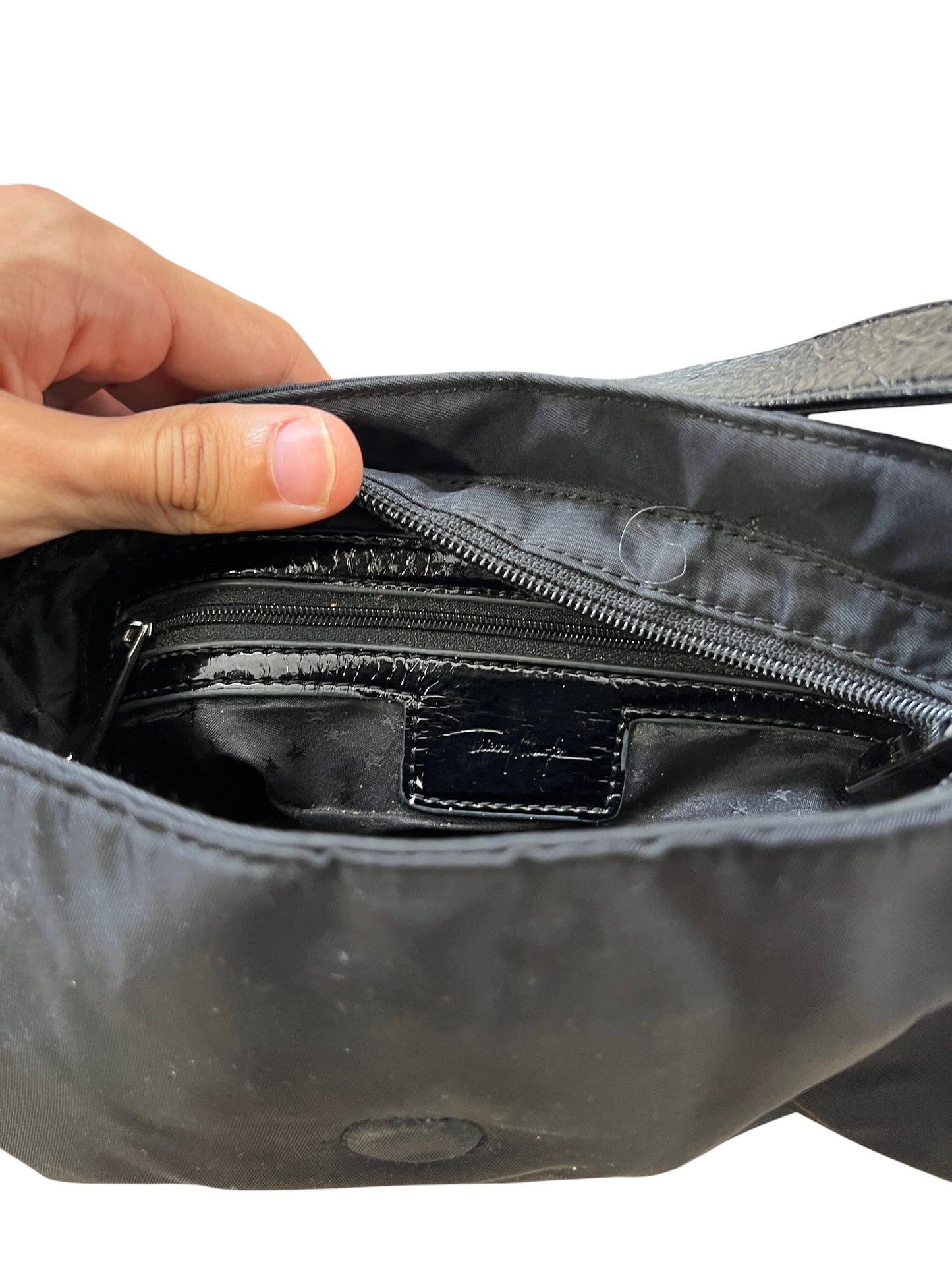 00's Mugler Bag Vintage Black - cloakerstore