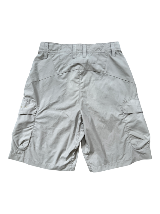 00's Oakley Shorts Jorts Vintage Silver Cream - cloakerstore