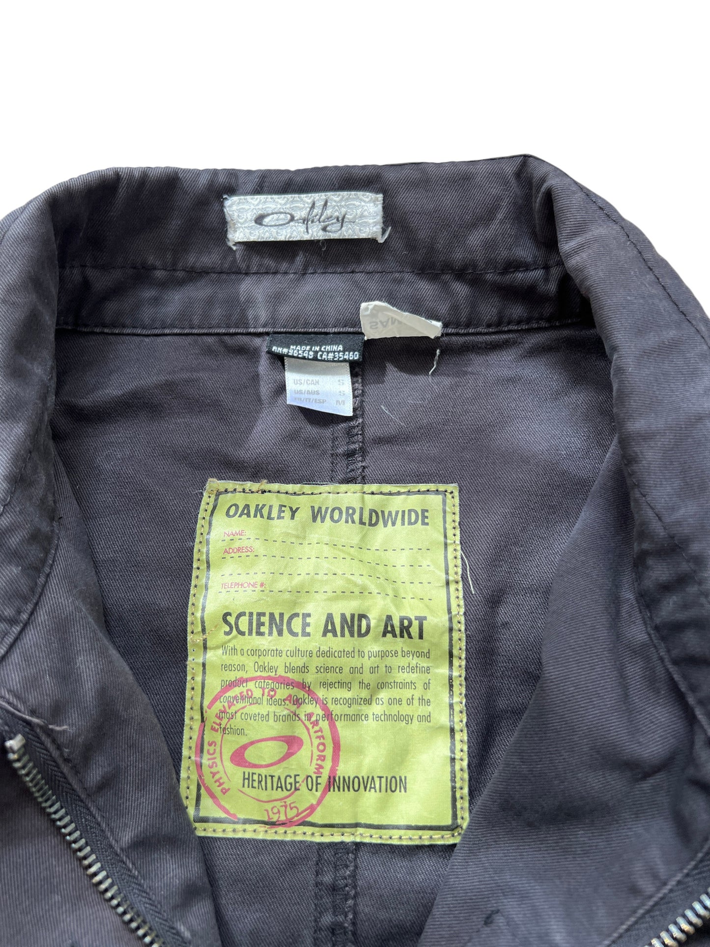 00's Oakley Sample RARE Jacket Militar - cloakerstore