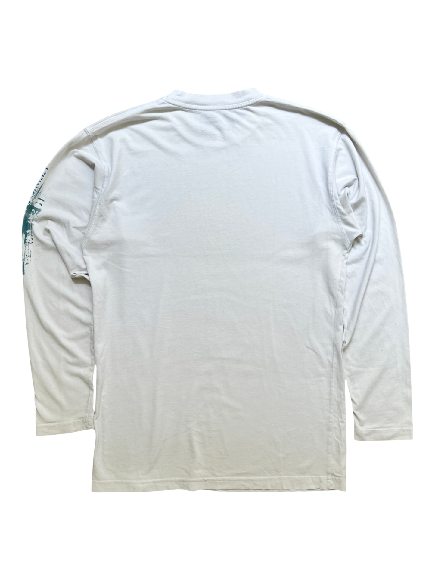 00's Oakley Long Sleeve Metal Logo White