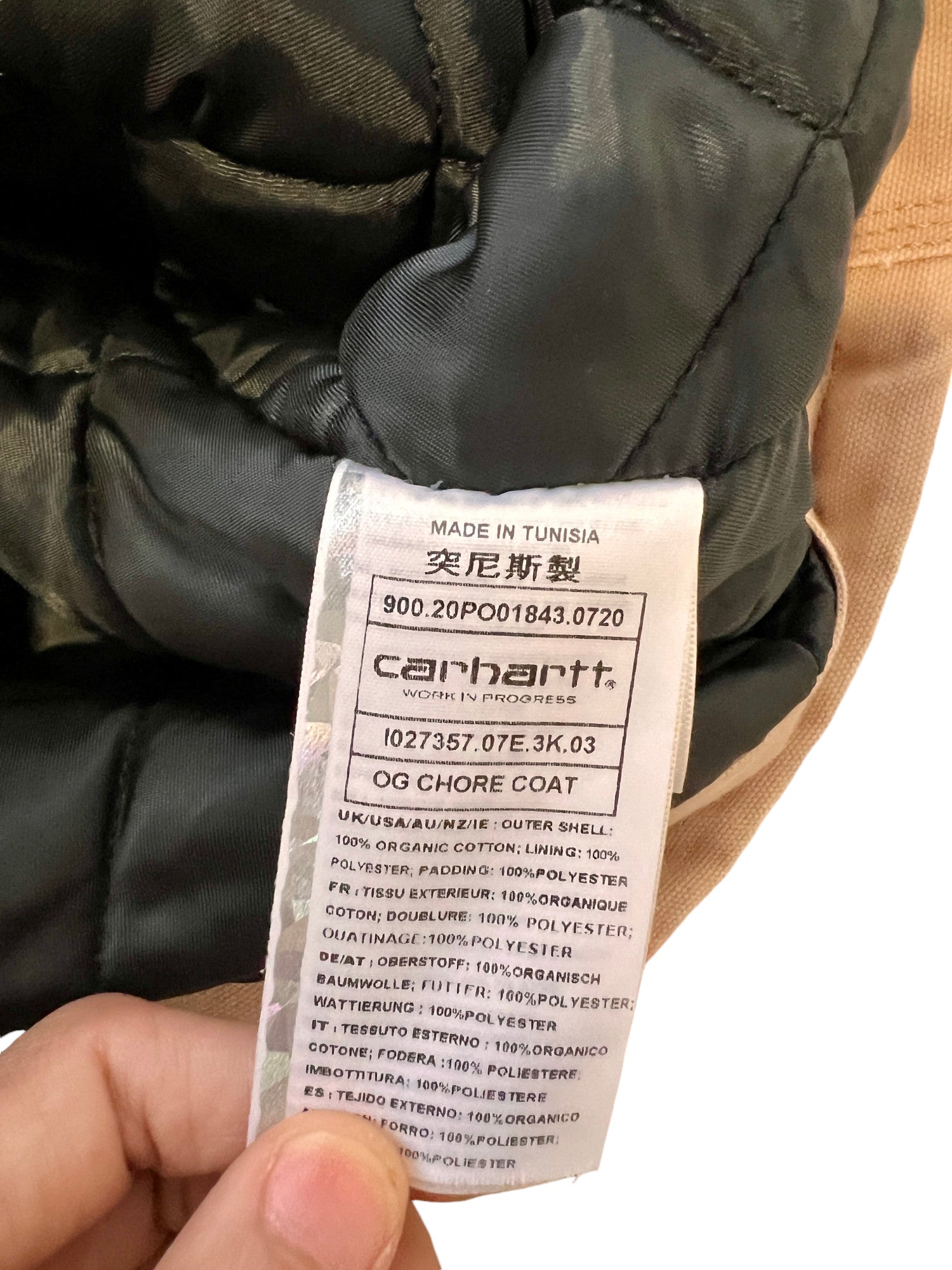 Carhartt OG Chrome Coat Vintage WorkWear Jacket Brown - cloakerstore