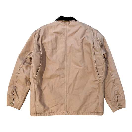 Carhartt OG Chrome Coat Vintage WorkWear Jacket Brown - cloakerstore