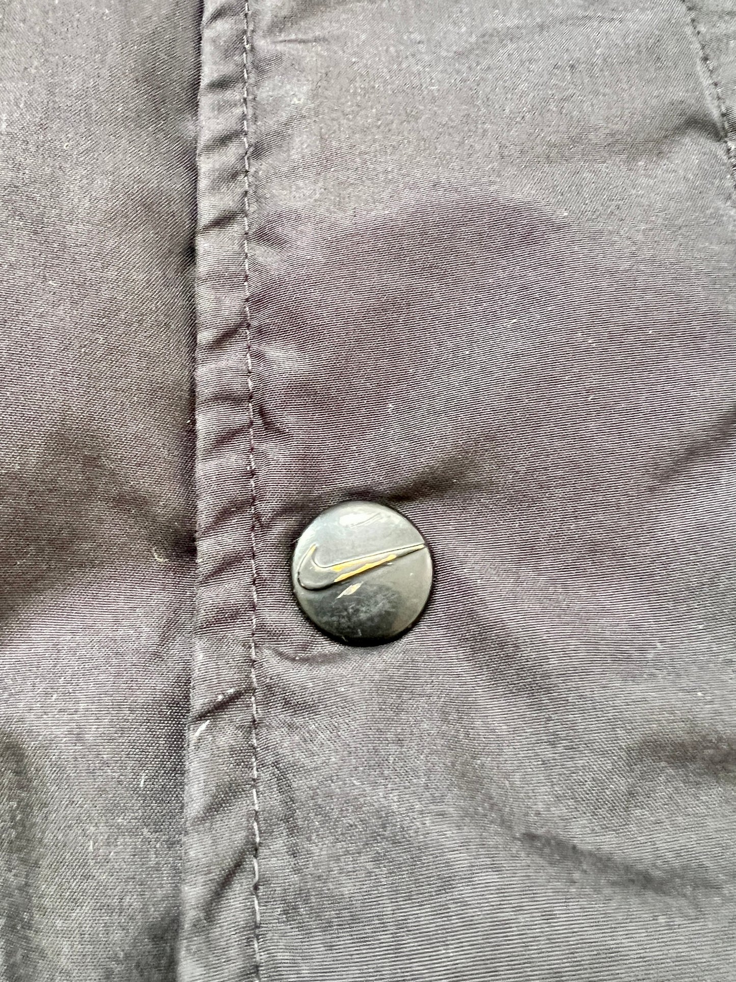 90's Nike Puffer Jacket Dark Blue - cloakerstore