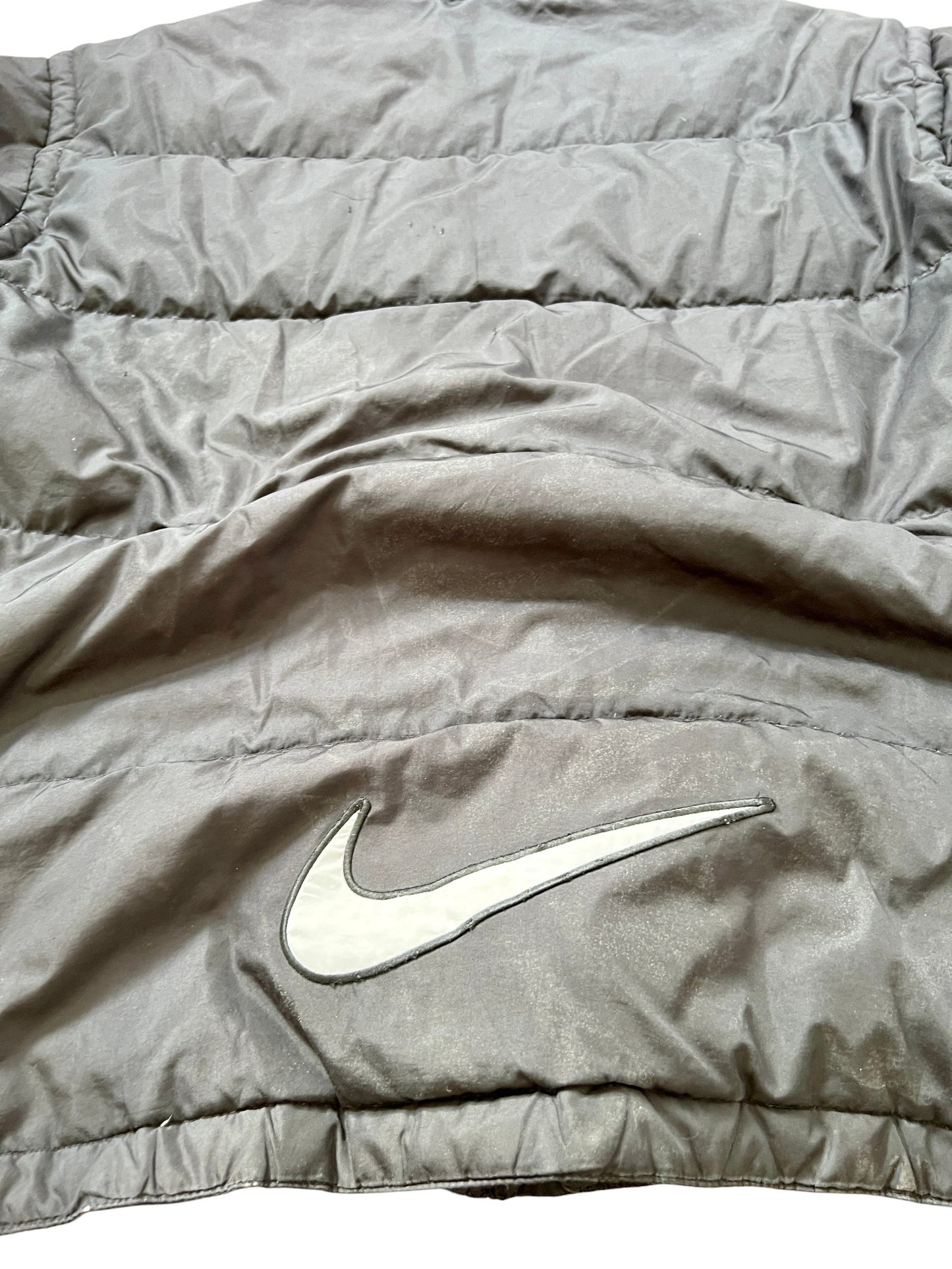 90's Nike Puffer Jacket Dark Blue - cloakerstore