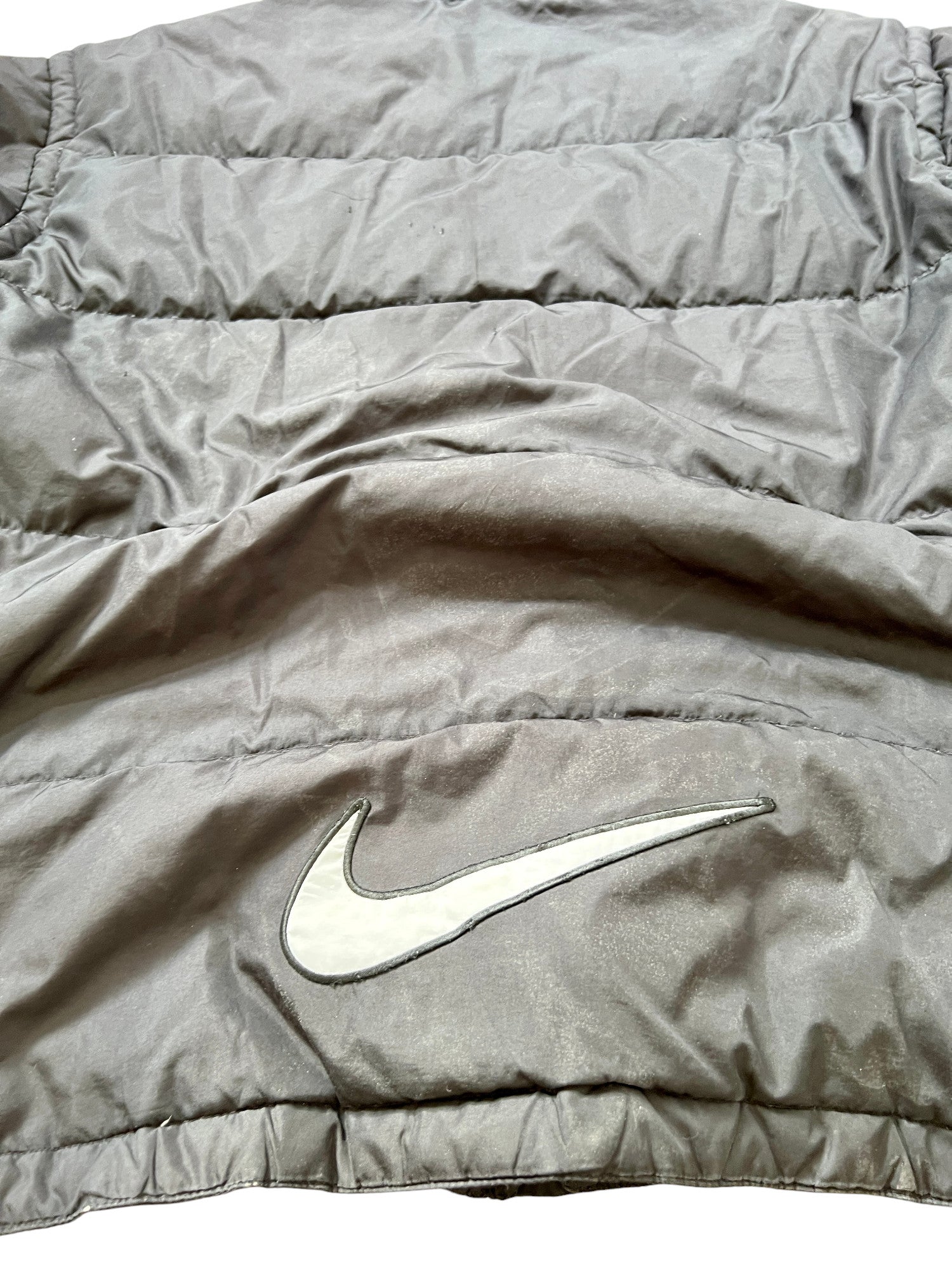 90's Nike Puffer Jacket Dark Blue - cloakerstore