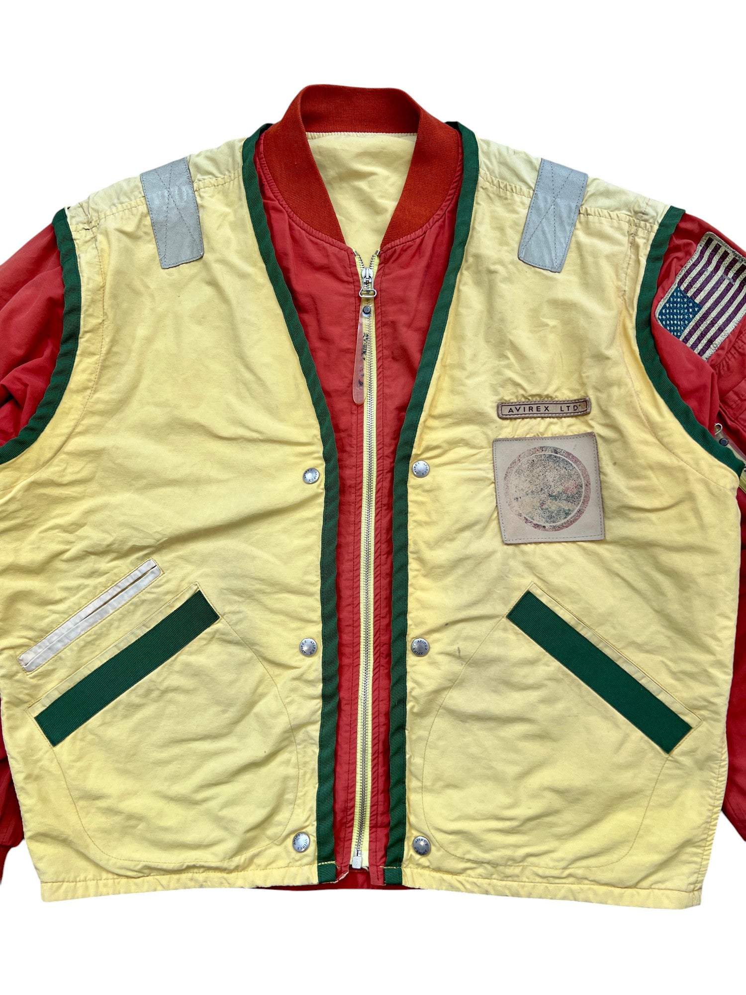 90's Avirex Program Recovery Team Vintage Jacket Retro - cloakerstore