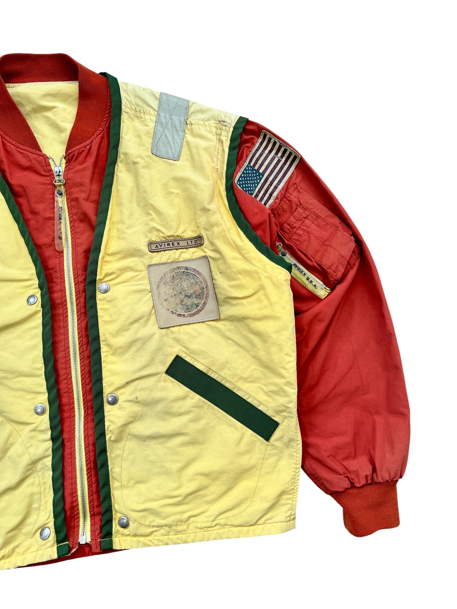 90's Avirex Program Recovery Team Vintage Jacket Retro - cloakerstore