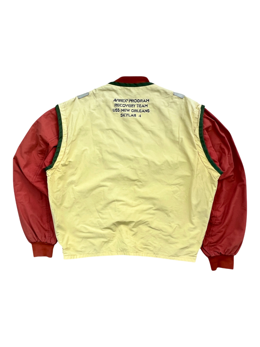 90's Avirex Program Recovery Team Vintage Jacket Retro - cloakerstore
